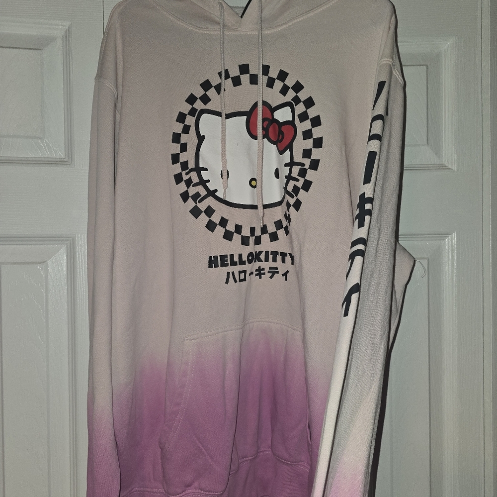 Bioworld Hello Kitty Light Pink Hoodie